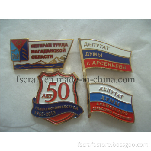 New Custom Safey Badge/Lapel Pins